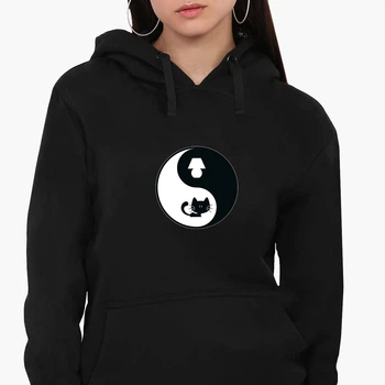 Худі жіночий Коть Ян (Cat Yang) (8921-2057-1) Чорний S