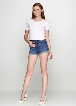 Шорты Abercrombie & Fitch AF5904W W27 Синий