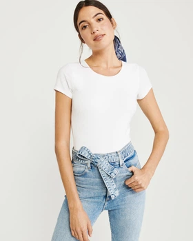 Боди женское - Комбидресс Abercrombie & Fitch AF5744W XS Белый
