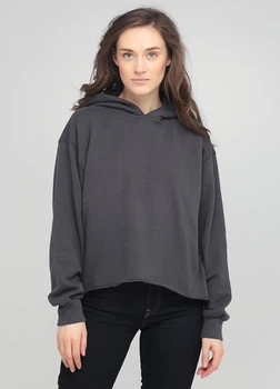 Женское худи - худи Abercrombie & Fitch AF8978W S Темно-серый