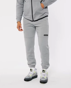 Джоггеры мужские - штаны джоггеры Hollister HC9433M XL Светло-серый