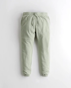 Джоггеры мужские - штаны джоггеры Skinny Hollister HC9034M M Светло-зеленый