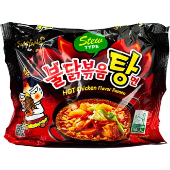 Суп рамен очень острый Бульдак со вкусом тушеной курицы Samyang 145г