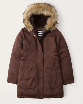 Парка Abercrombie & Fitch AF8442W XS Коричнева