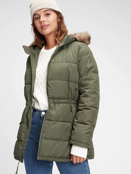 Куртка демисезонная - женская куртка GAP GA0843W XS Оливковый