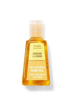 Антисептик для рук Bath & Body Works SUNSHINE & LEMONS BBW0305W 29 мл Жовтий