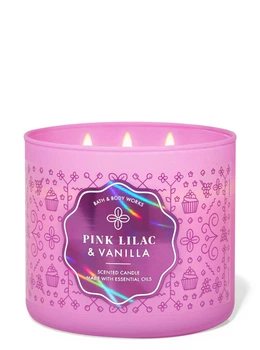 Ароматична свічка Bath & Body Works PINK WHITE&VANILLA Bath and Body Works BBW0279W 411 р Рожевий