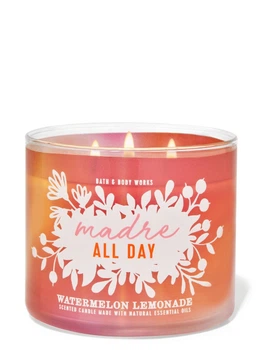 Свічка ароматична Bath & Body Works WATERMELON LEMONADE Bath and Body Works BBW0294W 411 г Різнокольоровий