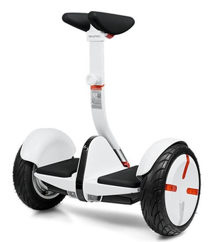Гироскутер мини-сигвей Mini Robot PRO 10,5 (54V) Bluetooth колонка + APP (Белый) MX-79301