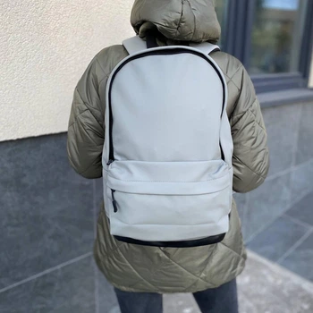 Стильний сірий міський рюкзак 18 л Town Style grey