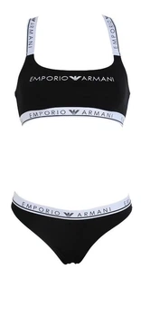 Комплект жіночої білизни Emporio Armani S Чорний (3F227-164724чор)