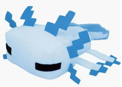 Дитяча іграшка з гри Minecraft Саламандра аксолотль Mojang JINX майнкрафт 26см Salamander (554004658) Блакитна