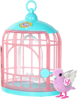 Интерактивная игрушка Птичка в клетке Little Live Pets Lil' Bird 26404