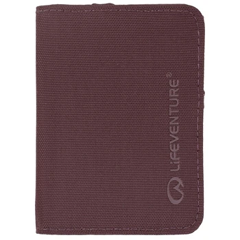 Гаманець кишеньковий Lifeventure Recycled RFID Card Wallet plum (68258)