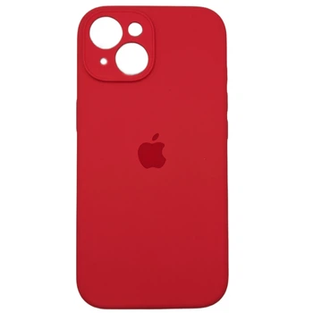 Чехол Fiji Silicone Case Full Camera для Apple iPhone 15 бампер накладка с защитой камеры Red Raspberry