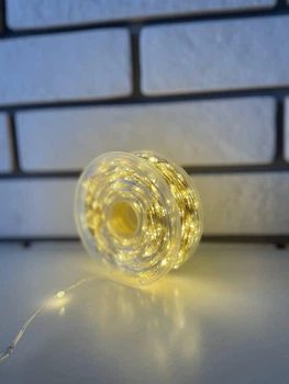 Гирлянда на елку Роса 50 м от сети 500 LED теплый