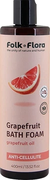 Пена для ванны "Грейпфрут" - Folk&Flora Bath Foam 400ml (1371612-31103012)