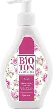 Крем для рук успокаивающий "Роза" - Bioton Cosmetics Soothing Hand Cream Rose 350ml (1323730-3616811)
