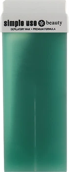 Віск для депіляції в картриджі "Хлорофіл" - Simple Use Beauty Depilation Wax 100ml (1055712-72680)