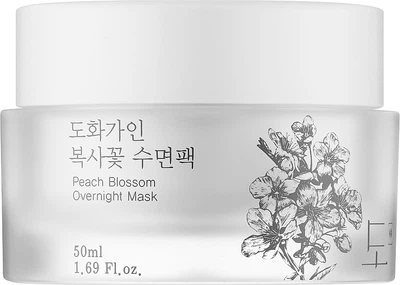 Нічна маска для обличчя "Персиковий цвіт" - House of Dohwa Peach Blossom Overnight Facial Mask 50ml (1274842-9347508)