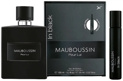Набор (edp/100ml + edp/20ml) - Mauboussin Pour Lui in Black (1396463-24796302)