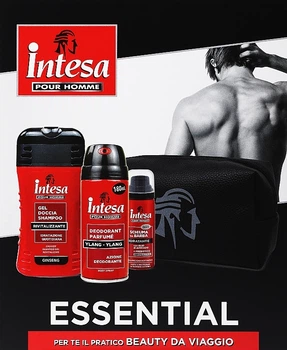 Набор, 4 продукта - Intesa Pour Homme Essential (1287790-12169605)
