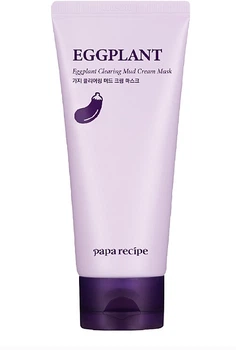 Очищающая маска с экстрактом баклажана - Papa Recipe Eggplant Clearing Mud Cream Mask 100ml (1364694-15186499)