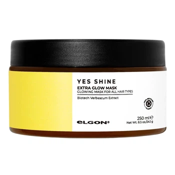 Маска для блеска волос Elgon Yes Shine Extra Glow Mask, 250 мл