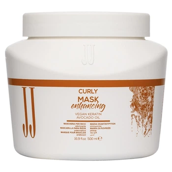 Восстанавливающая маска для сухих кудрявых и волнистых волос JJ Curly Mask Enhancing, 500 мл