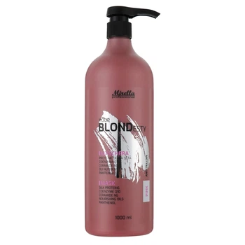 Тонирующая маска для розовых оттенков блонд Mirella Professional Your Blondesty Pink Mask, 1000 мл