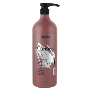 Тонирующая маска для арктических оттенков блонд Mirella Professional Your Blondesty Arctic Mask, 1000 мл