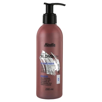 Тонирующая маска для ледяных оттенков блонд Mirella Professional Your Blondesty Ice Mask, 230 мл