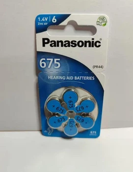 Panasonic батарейка PR675H 675 ZA675 DA675 для слухових апаратів