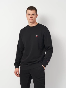 Світшот чоловічий Tommy Hilfiger 11376.1 S Чорний (smt2000000022239)