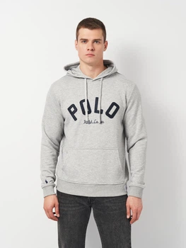 Худі чоловіче Polo Ralph Lauren 11378.2 M Сіре (smt2000000022598)