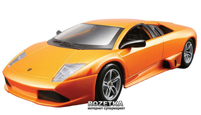 Збірна автомодель Maisto Lamborghini Murcielago 1:24 LP640 Жовтогарячий металік (39292) (90159392927)