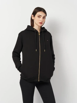 Толстовка жіноча Tommy Hilfiger 11396.1 M Чорна (smt2000000024349)