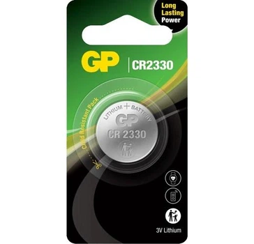 Дисковая батарейка CR2330 Lithium Cell 3V GP (260mAh) (C1)