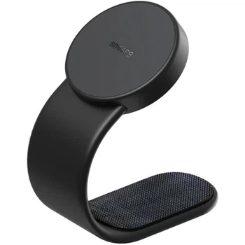 Автодержатель в авто для мобильных магнитный на панель C02 Magnetic Phone Holder Black, Baseus (SUCC000201)