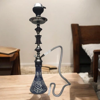 Кальян Hookah Mustafa Plus Black высотой 60 см на 1 персону