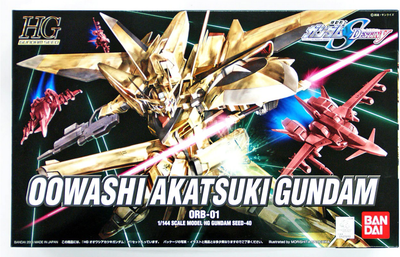 Модель для складання Bandai High Grade Oowashi Akatsuki Gundam 1:144 (4573102603654)