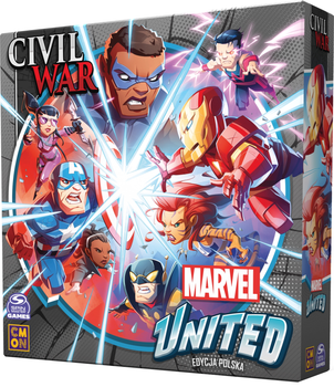 Dodatek do gry planszowej Portal Games Marvel United: Civil War (edycja polska) (5902560388817)