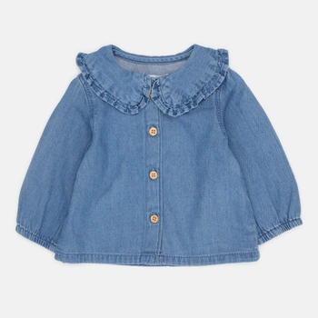 Футболка для девочек Zara 4433/512 62 см Синяя (04433512400031)