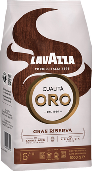 Кава в зернах Lavazza Qualita Oro Gran Riserva 1 кг (8000070067240)