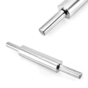 Скалка с вращающимся валиком 30*5см Home R97330-30
