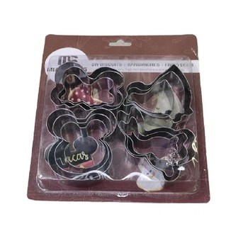 Формочки фигурные для печенья "Cartoons" 12шт/наб 16.5*24см Home R97587