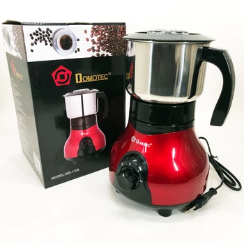 Электрическая кофемолка Domotec MS-1108 600 мл 250 Вт роторная кофемолка