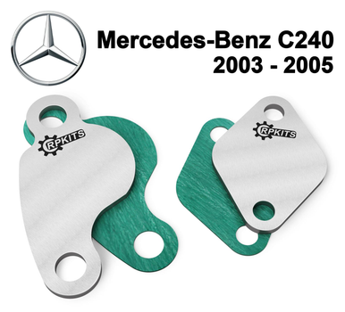 Заглушка клапана EGR Mercedes-Benz C240 2003 - 2005