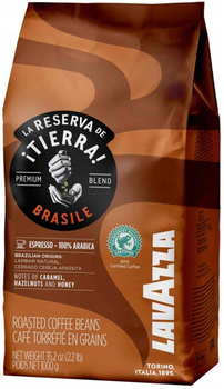 Кава в зернах Lavazza Tierra Brazil 100% Arabica 1 кг (8000070052741)