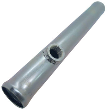 Патрубок 3110-1303020-60 Газ з оцинкованої сталі (Р749Ч)